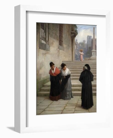 His Reverence, 1876-Philip Hermogenes Calderon-Framed Giclee Print