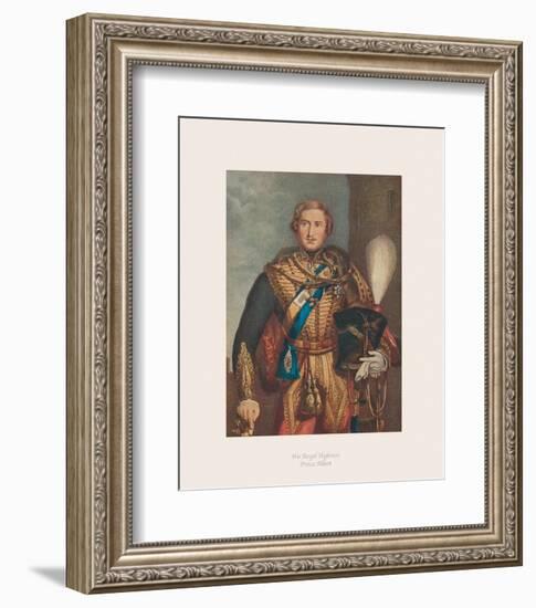 His Royal Highness Prince Albert I-The Victorian Collection-Framed Premium Giclee Print