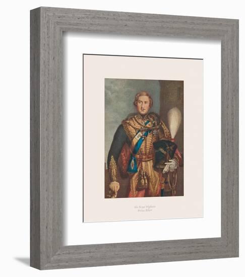 His Royal Highness Prince Albert I-The Victorian Collection-Framed Premium Giclee Print