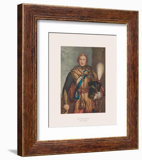 His Royal Highness Prince Albert I-The Victorian Collection-Framed Premium Giclee Print