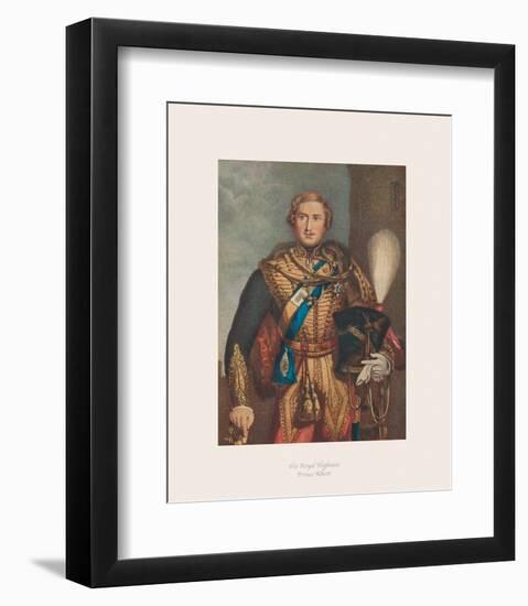 His Royal Highness Prince Albert I-The Victorian Collection-Framed Premium Giclee Print