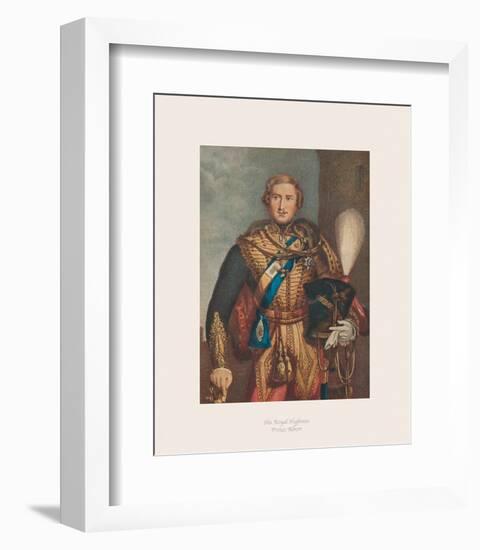 His Royal Highness Prince Albert I-The Victorian Collection-Framed Premium Giclee Print