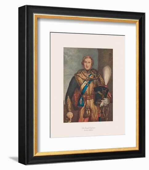 His Royal Highness Prince Albert I-The Victorian Collection-Framed Premium Giclee Print