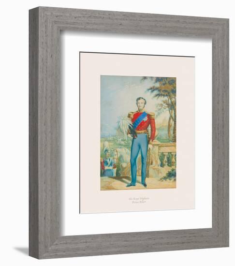 His Royal Highness Prince Albert II-The Victorian Collection-Framed Premium Giclee Print