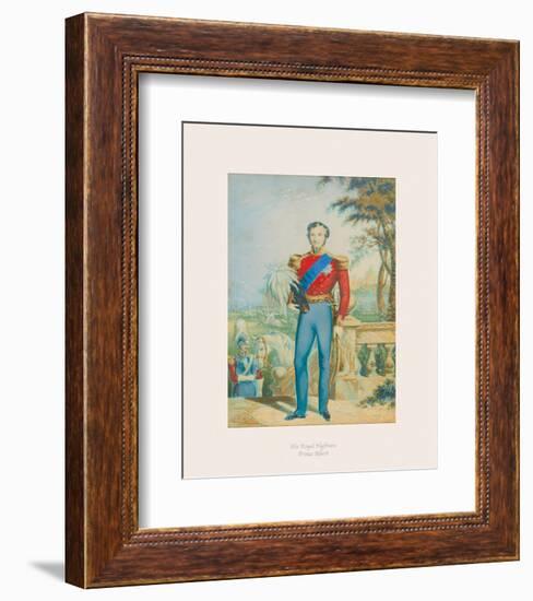 His Royal Highness Prince Albert II-The Victorian Collection-Framed Premium Giclee Print