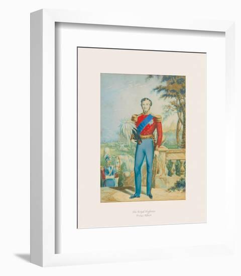 His Royal Highness Prince Albert II-The Victorian Collection-Framed Premium Giclee Print