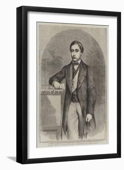 His Royal Highness the Prince of Wales-Thomas Harrington Wilson-Framed Giclee Print