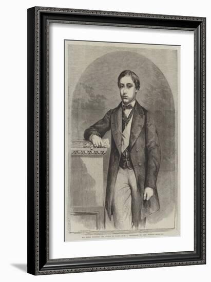 His Royal Highness the Prince of Wales-Thomas Harrington Wilson-Framed Giclee Print