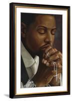 His Time Well Spent-Henry Lee Battle-Framed Art Print