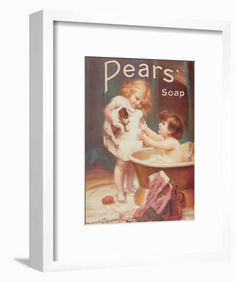 His Turn Next, from the Pears Annual-Emile Munier-Framed Premium Giclee Print