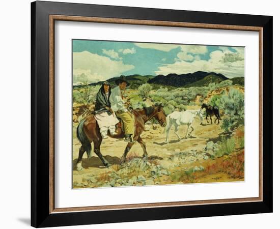 His Wealth-Walter Ufer-Framed Giclee Print