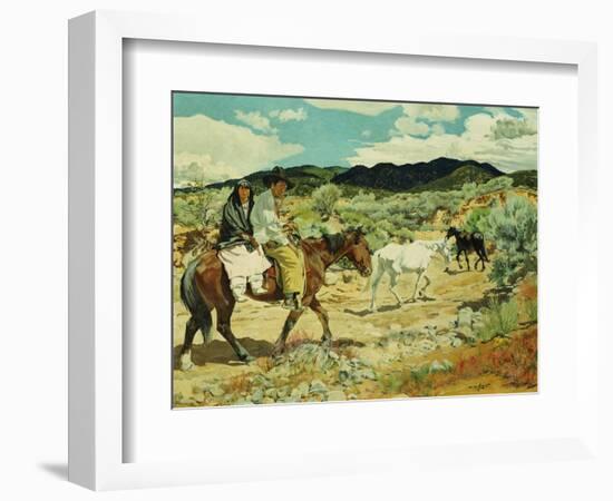 His Wealth-Walter Ufer-Framed Giclee Print