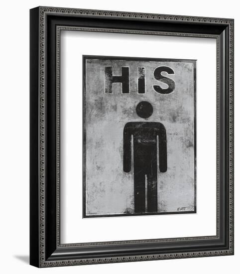 His-Norman Wyatt Jr^-Framed Art Print