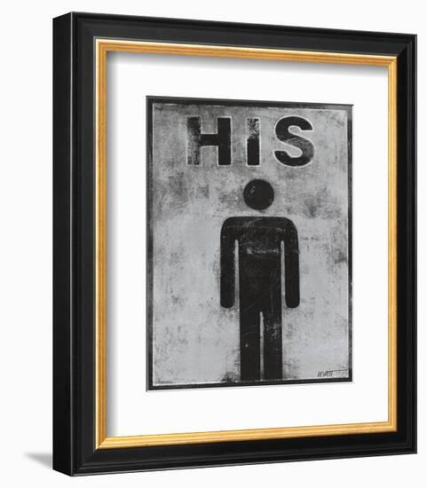 His-Norman Wyatt Jr^-Framed Art Print