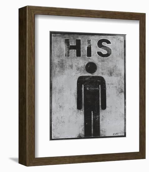 His-Norman Wyatt Jr^-Framed Art Print