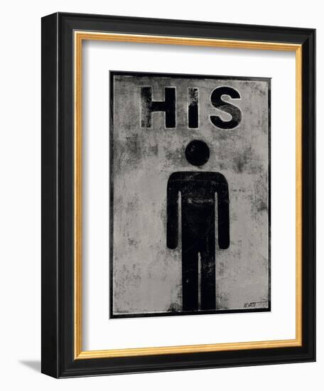 His-Norman Wyatt Jr.-Framed Art Print