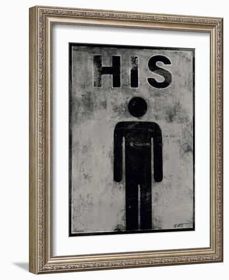 His-Norman Wyatt Jr.-Framed Art Print