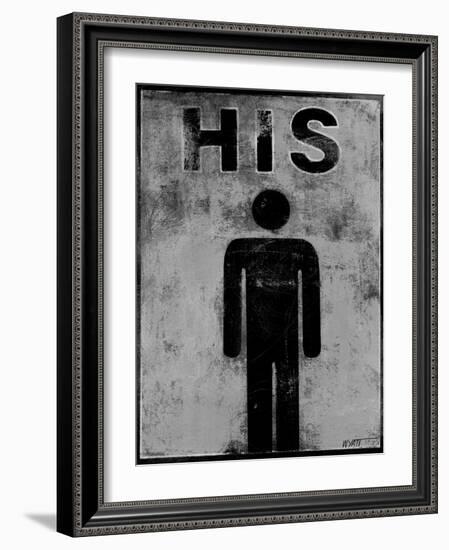 His-Norman Wyatt Jr.-Framed Art Print