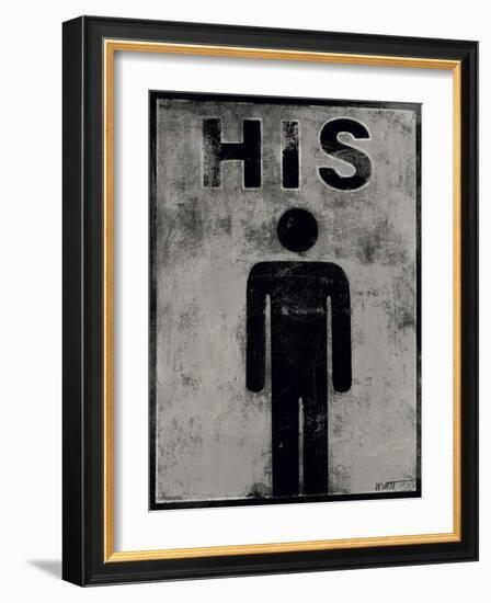 His-Norman Wyatt Jr.-Framed Art Print