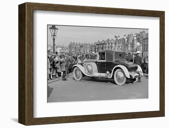 Hispano-Suiza 30 hp of M Graham-White at the Southport Rally, 1928-Bill Brunell-Framed Photographic Print