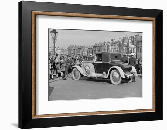 Hispano-Suiza 30 hp of M Graham-White at the Southport Rally, 1928-Bill Brunell-Framed Photographic Print