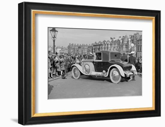 Hispano-Suiza 30 hp of M Graham-White at the Southport Rally, 1928-Bill Brunell-Framed Photographic Print