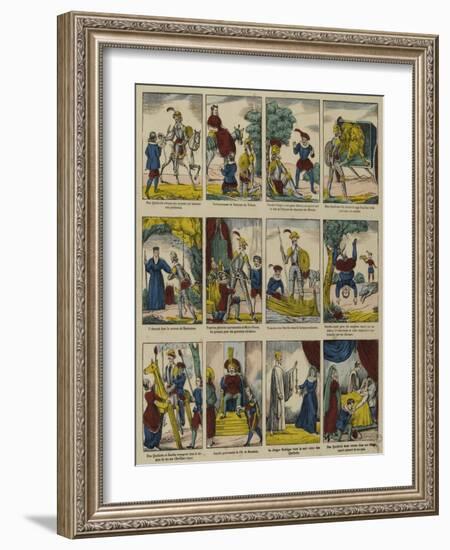 Histoire de don Quichotte-null-Framed Giclee Print