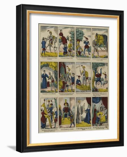 Histoire de don Quichotte-null-Framed Giclee Print