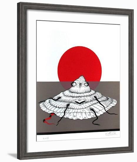 Histoire naturelle : l'Aplatigo-Felix Labisse-Framed Limited Edition