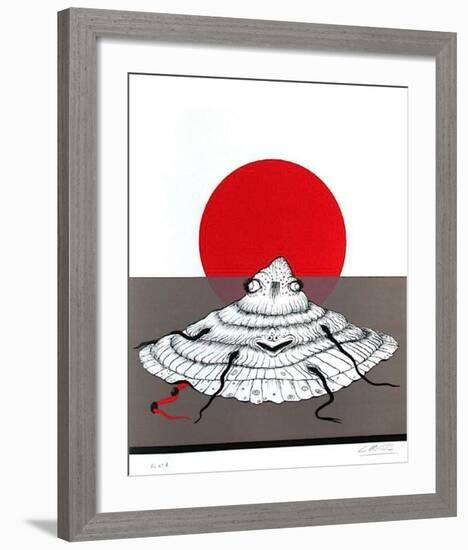 Histoire naturelle : l'Aplatigo-Felix Labisse-Framed Limited Edition