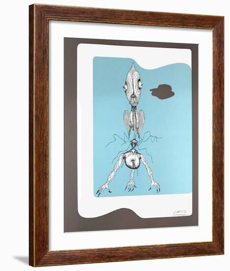 Histoire naturelle : l'Epigone-Felix Labisse-Framed Limited Edition