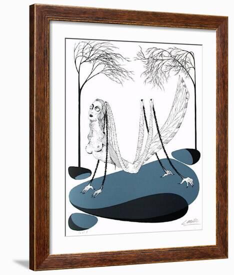 Histoire naturelle : la Locuste-Felix Labisse-Framed Limited Edition