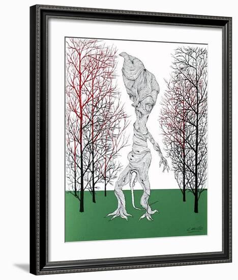 Histoire naturelle : la Mandragore-Felix Labisse-Framed Limited Edition