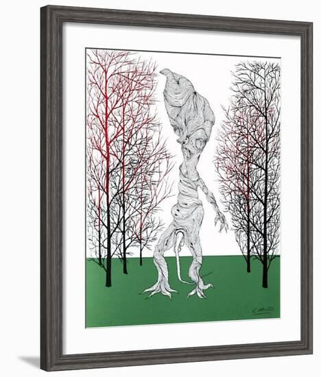 Histoire naturelle : la Mandragore-Felix Labisse-Framed Limited Edition