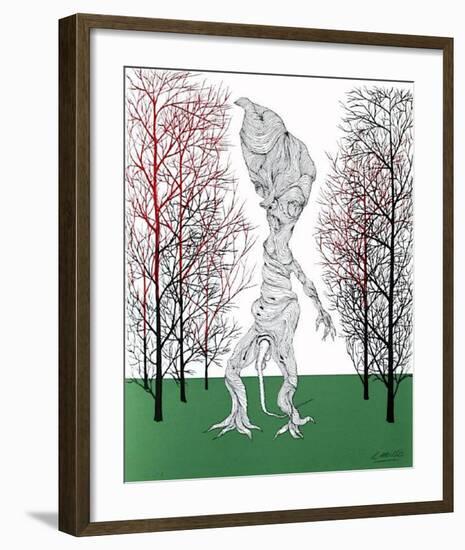 Histoire naturelle : la Mandragore-Felix Labisse-Framed Limited Edition