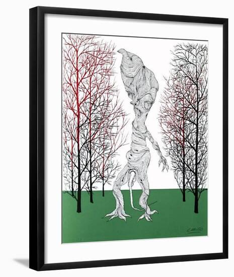 Histoire naturelle : la Mandragore-Felix Labisse-Framed Limited Edition