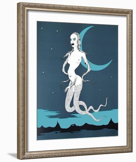 Histoire naturelle : la Sangsue-Satan-Felix Labisse-Framed Limited Edition