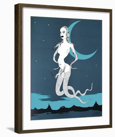 Histoire naturelle : la Sangsue-Satan-Felix Labisse-Framed Limited Edition