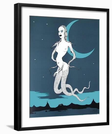 Histoire naturelle : la Sangsue-Satan-Felix Labisse-Framed Limited Edition