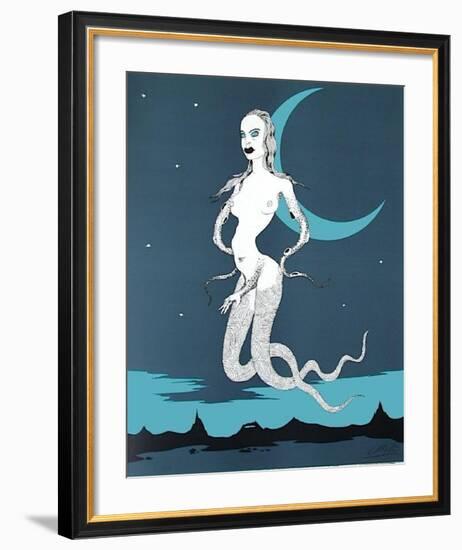 Histoire naturelle : la Sangsue-Satan-Felix Labisse-Framed Limited Edition