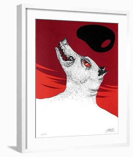 Histoire naturelle : le Loup-Garou-Felix Labisse-Framed Limited Edition