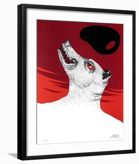 Histoire naturelle : le Loup-Garou-Felix Labisse-Framed Limited Edition