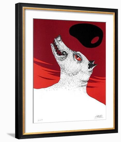 Histoire naturelle : le Loup-Garou-Felix Labisse-Framed Limited Edition