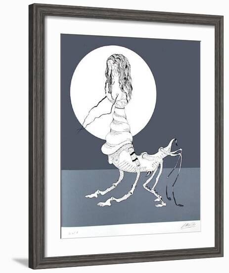 Histoire naturelle : le Parsifal-Felix Labisse-Framed Limited Edition