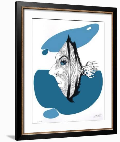 Histoire Naturelle VI-Felix Labisse-Framed Limited Edition