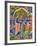 Historiated Initial "E" Depicting St. John the Baptist-Don Simone Camaldolese-Framed Giclee Print