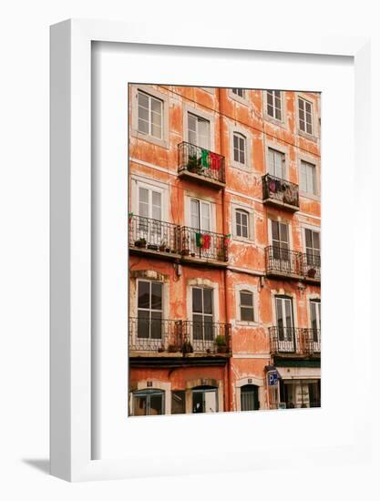 Historic and popular tourist area, Barrio Alta, Lisbon/Lisboa Portugal-null-Framed Photographic Print