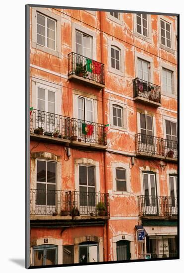 Historic and popular tourist area, Barrio Alta, Lisbon/Lisboa Portugal-null-Mounted Photographic Print