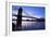 Historic Bridge in Cincinnati-benkrut-Framed Photographic Print