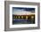 Historic Bridge Pont De Pierre over the Garonne River at Sunset, Bordeaux, Aquitaine, France-Michael Runkel-Framed Photographic Print